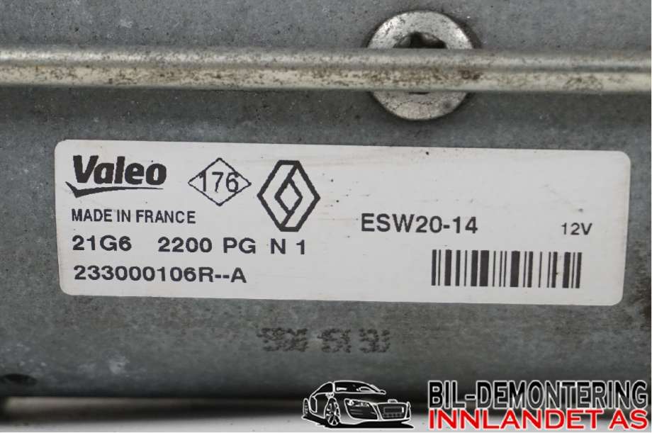 Starter diesel til Renault Talisman 2016-->>  (RENAULT|233000106R||233000106R-A)