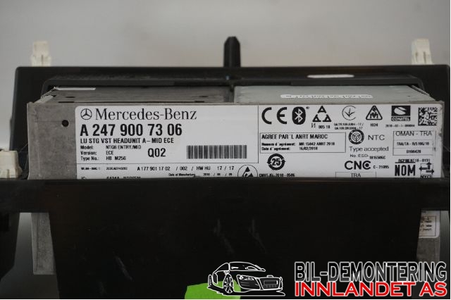 Bilstereo diverse til Mercedes Sprinter 2018-->> (907/910) (907/910)