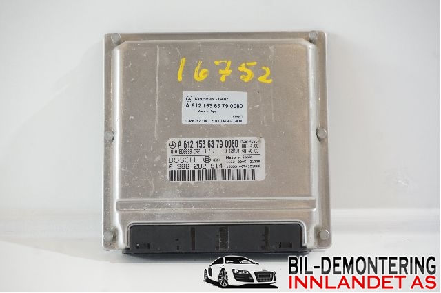 Styreenhet motor til Mercedes ML, 1997-2005 (W163) (W163) 