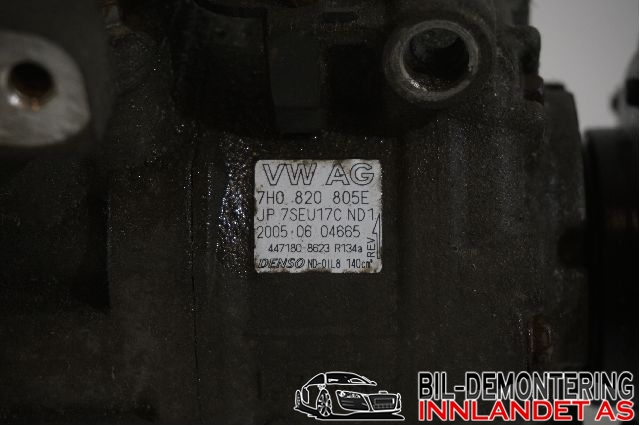 Aircondition kompressor til VW Transporter / Caravelle 2003-2009 (Fase 1) (T5) (T5) (VOLKSWAGEN|7H0 820 805 J||7H0 820 805E)