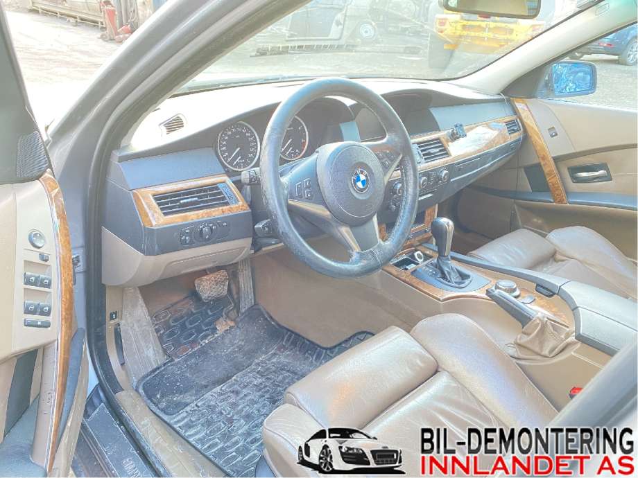 Sete sett til BMW 5-Serie 2003-2010 (E60/E61) (E60/E61) (BMW|LCTE|LEDER DAKOTA|TRUEFFELBRAUN)