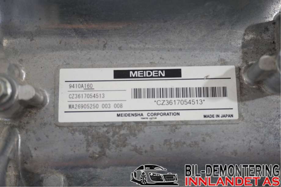 DCDC converter hybrid til Mitsubishi Outlander 2015-->> (Type III, Fase 2)  (MITSUBISHI|9410A164||9410A160)