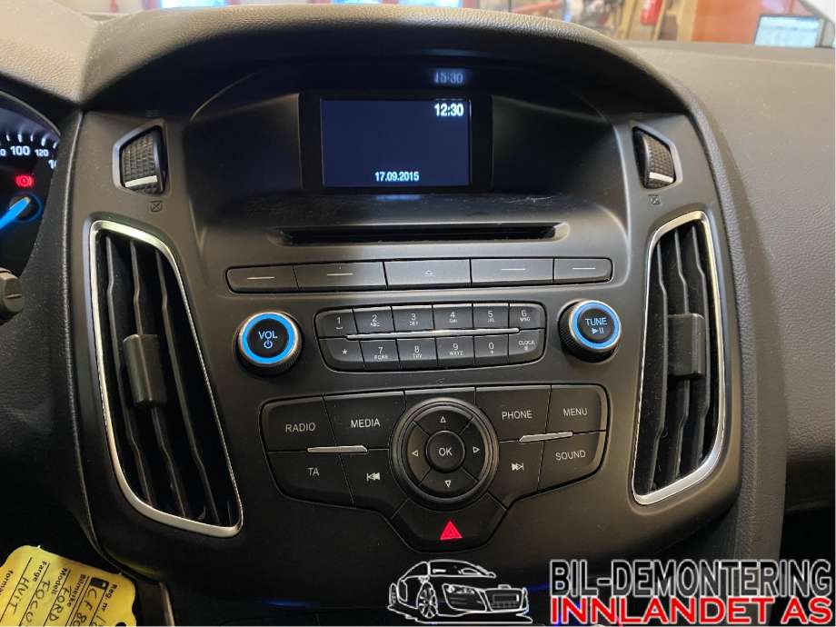 Bilstereo til Ford Focus 2014-2018 (Type III, Fase 2) (FORD|F1BT-18C815-HR|)