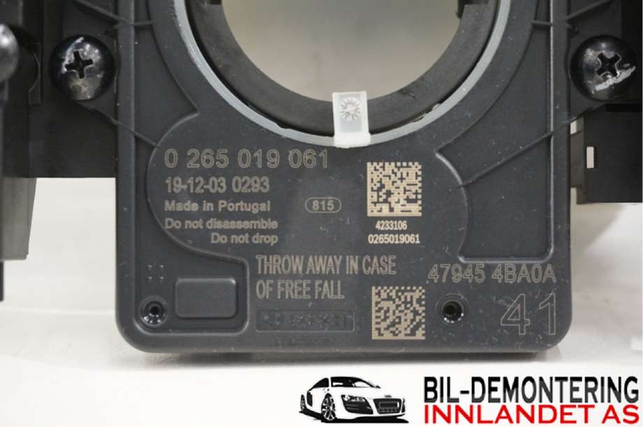Bryter combi til Nissan Qashqai 2014-2021 (Type II)  (NISSAN|255604EA2B||0 265 019 061)