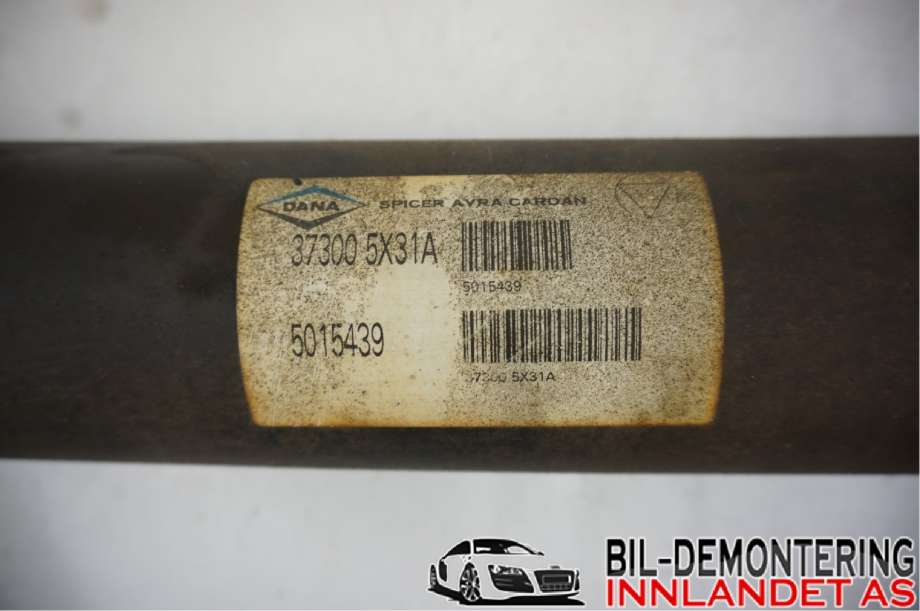 Mellomaksel bakre til Nissan Navara 2010-2015 (Fase 2) (D40) (D40) (NISSAN|373005X31A|)