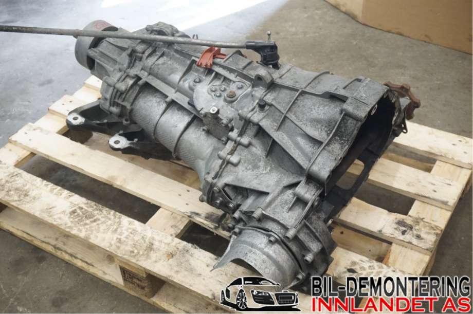 Girkasse manuell 6-trinn til Audi Q5 2008-2012 (Type I, Fase 1)  (AUDI|0B2 300 028 E|0B2 300 028 EX|)