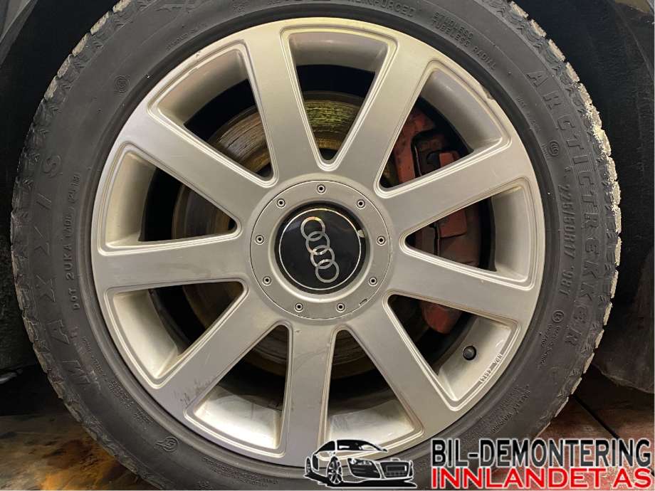Bremsecaliper venstre foran til Audi A6 2008-2011 (Type III, Fase 2) (C6) (C6) (AUDI|8E0 615 123 B|)