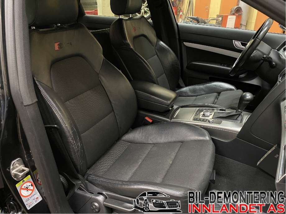 Sete foran høyre til Audi A6, 2008-2011 (Type III, Fase 2) (C6) (C6) (AUDI|8E0 881 106 BS)