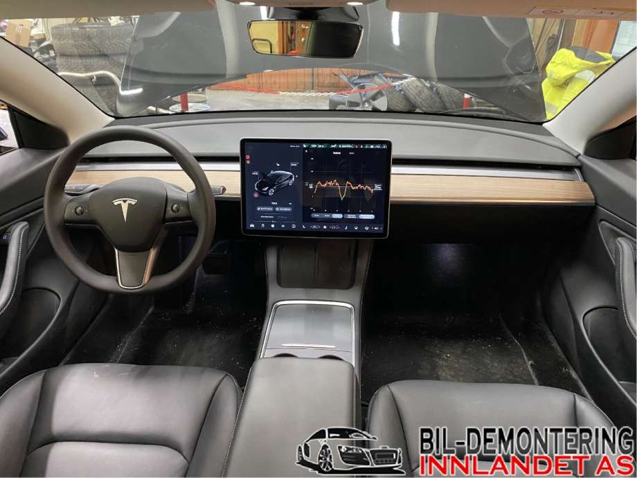 Airbag kne til Tesla Model 3, 2018-2023 (Fase 1)  (TESLA|)