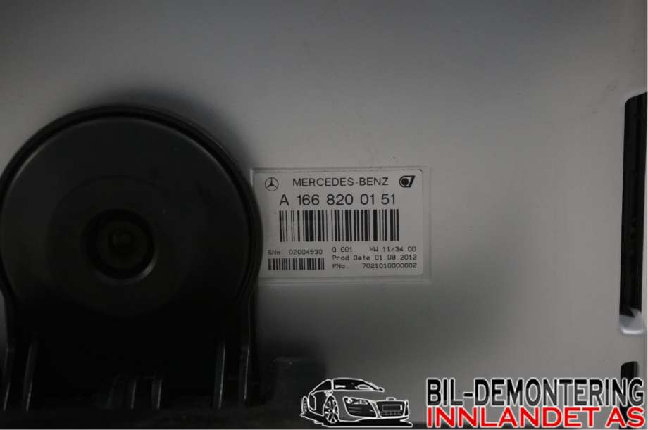 Instrument diverse til Mercedes ML 2011-2015 (Fase 1) (W166) (W166) (MERCEDES||A 166 913 11 00|A 166 820 01 51)