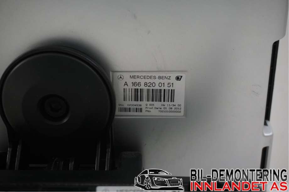 Instrument diverse til Mercedes ML 2011-2015 (Fase 1) (W166) (W166) (MERCEDES||A 166 913 11 00|A 166 820 01 51)
