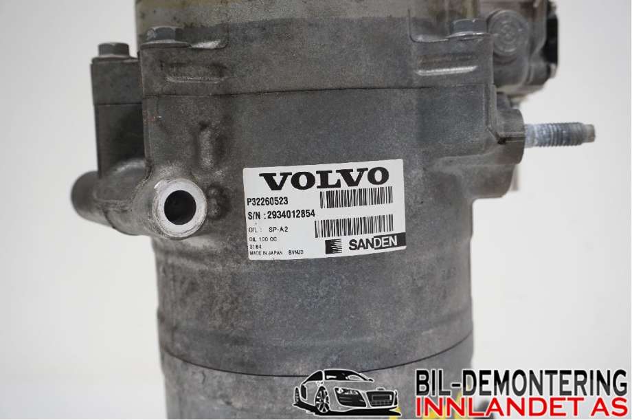 Aircondition kompressor til Volvo XC60 2017-->> (Type II) (VOLVO|36012838||32260523)