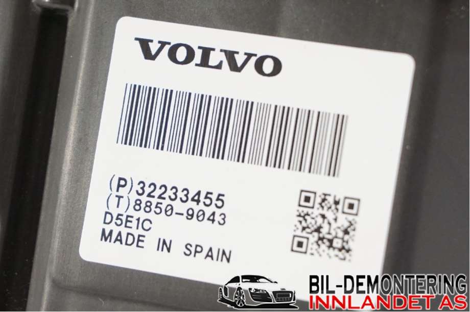 Instrumentpanel til Volvo XC60 2017-->> (Type II) (VOLVO|36011465||32233455)