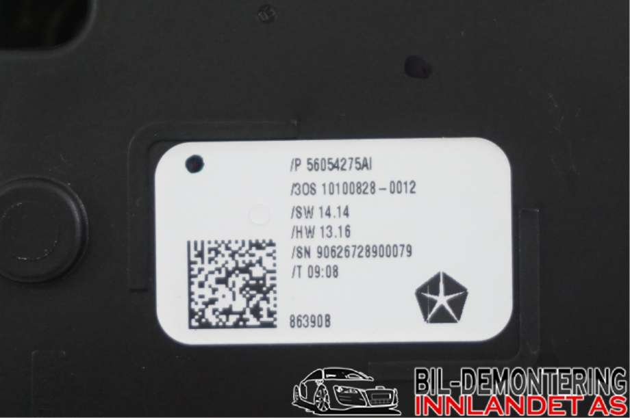 Girstang/girvelger automat til Dodge RAM 2009-2018 (Type IV)  (DODGE|68171966AJ||56054275AI)