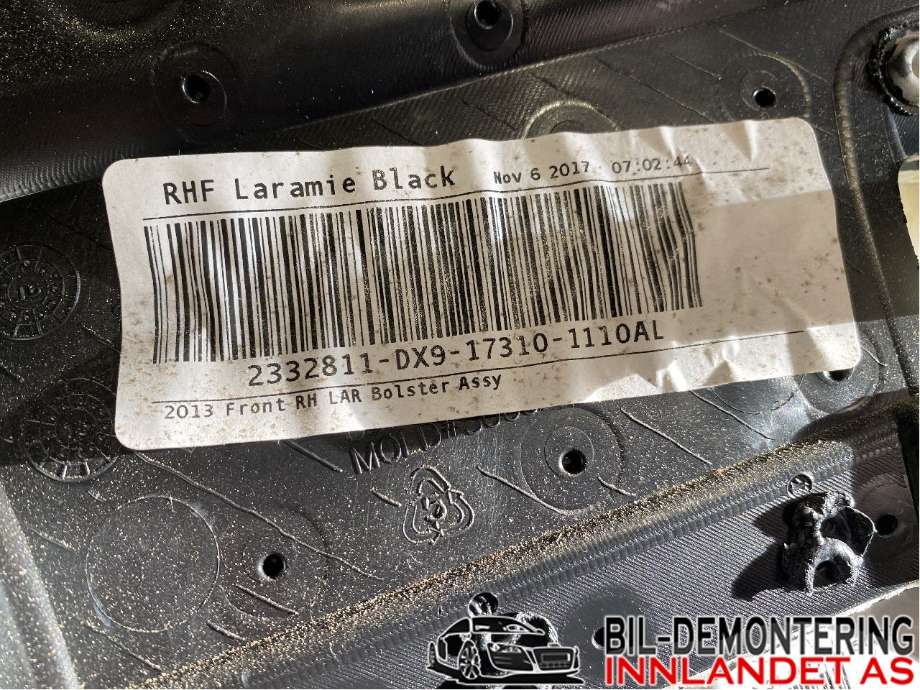 Dørtrekk høyre til Dodge RAM 2009-2018 (Type IV)  (DODGE|1VY481A8AG|)