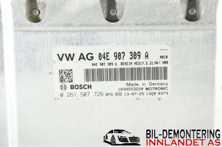 Styreenhet motor til Audi A3 2012-2016 (Type III, Fase 1) (AUDI|04E 906 016 DF|)