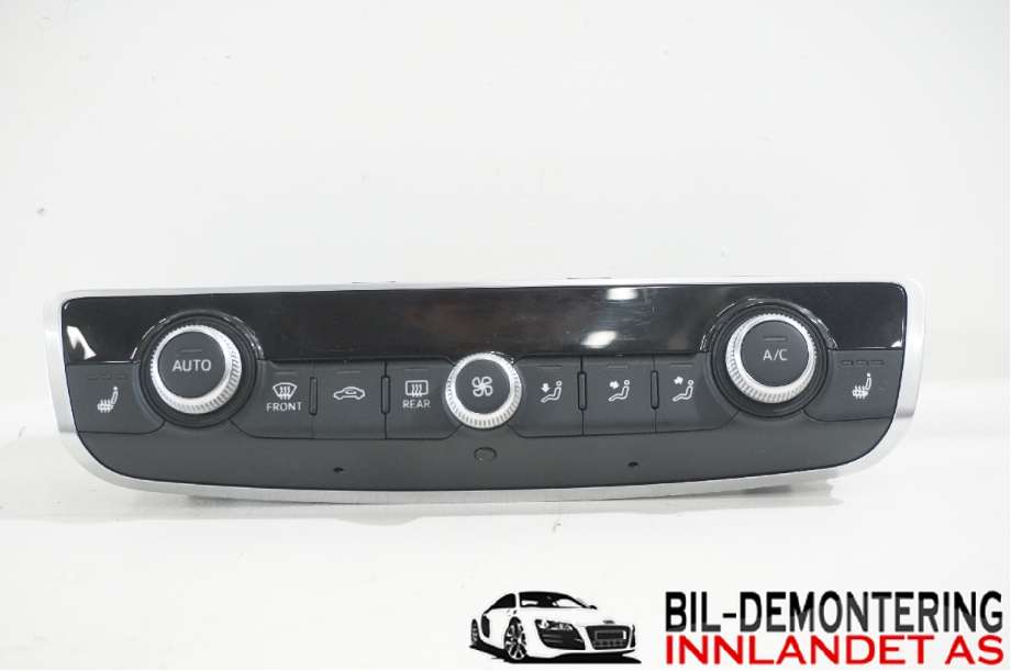 Varmeapparat betjening til Audi A3, 2012-2016 (Type III, Fase 1) (AUDI|8V0 820 043 A)