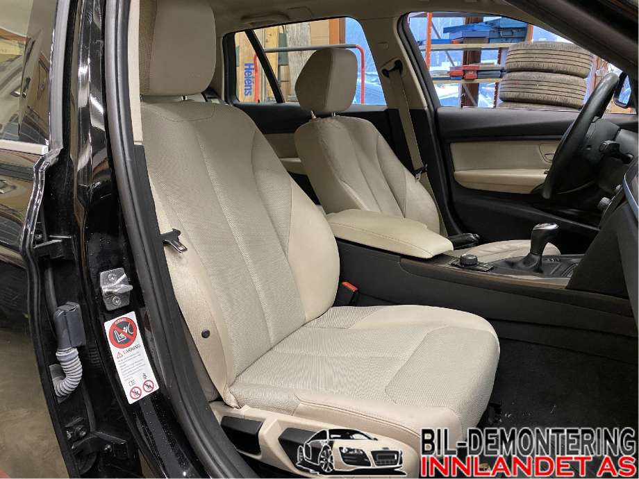 Sete foran høyre til BMW 3-Serie, 2012-2018 (F30/F31/F34) (F30/F31/F34) (BMW|52 10 7 243 524)