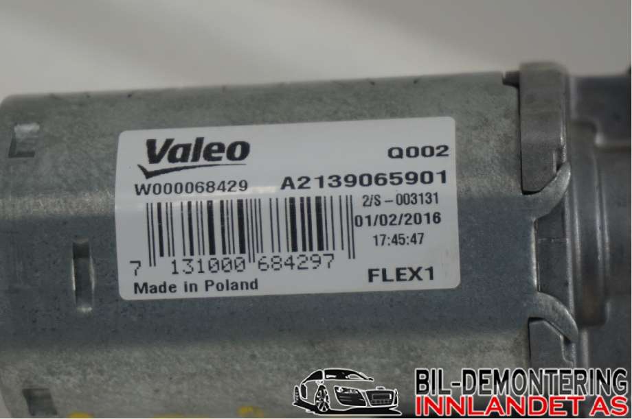Viskermotor bakrute til Mercedes GLC 2015-2022 (X253) (X253) (MERCEDES|A 213 906 59 01||A2139065901)