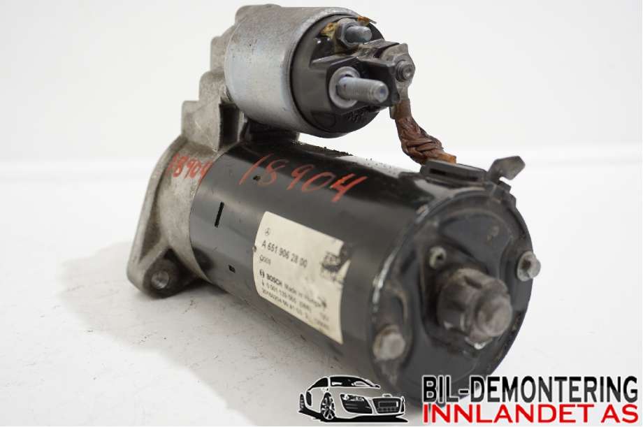 Starter diesel til Mercedes GLC 2015-2022 (X253) (X253) (MERCEDES|A 651 906 28 00|A 651 906 28 00 80|A6519062800)