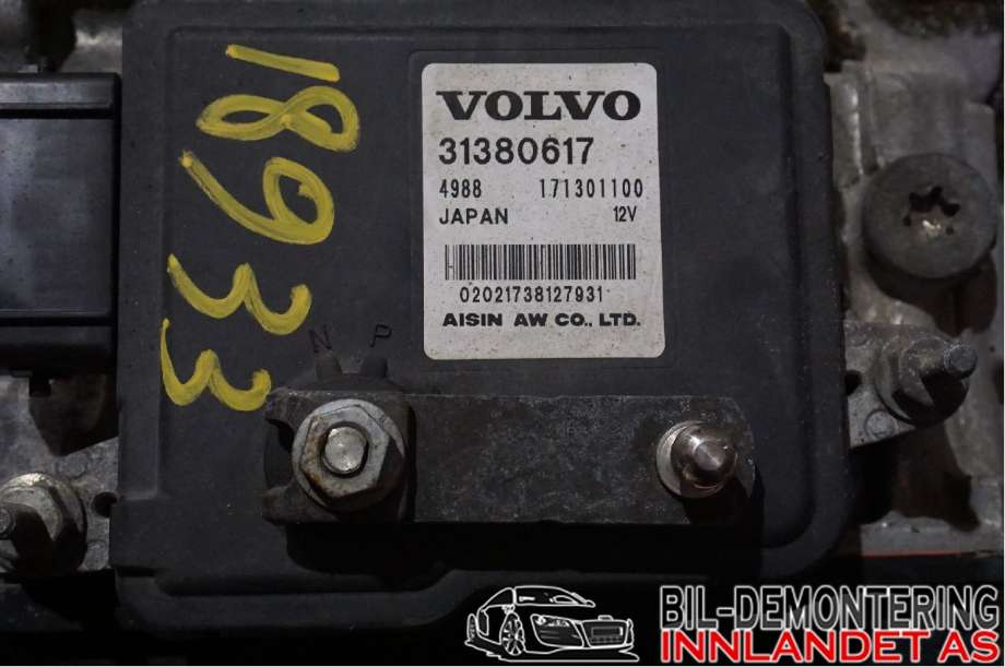 Girkasse automat til Volvo V90 / V90 CC / S90 2016-->> (VOLVO|36012687|)