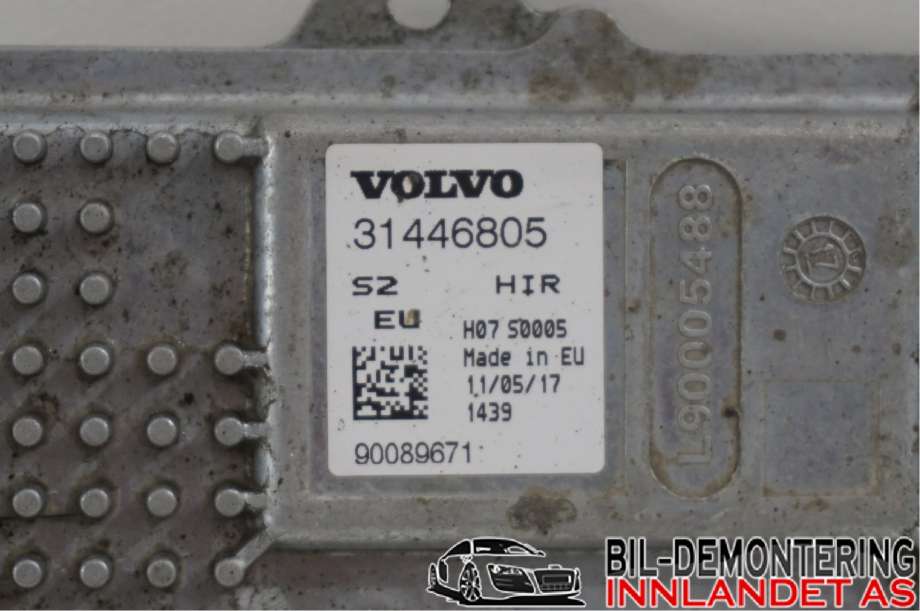 Styreenhet xenon/ballast til Volvo V90 / V90 CC / S90 2016-->>  (VOLVO|31446805|)