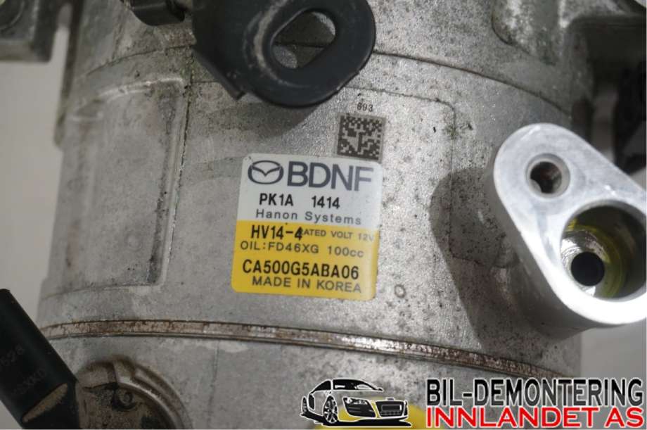 Aircondition kompressor til Mazda CX-30 2020-->> (MAZDA|BDNF61450||CA500G5ABA06)