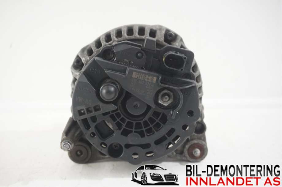 Dynamo til Škoda Octavia 2009-2013 (Type II, Fase 2)  (SKODA|03F 903 023 D|03F 903 023 DX|03F903023D)