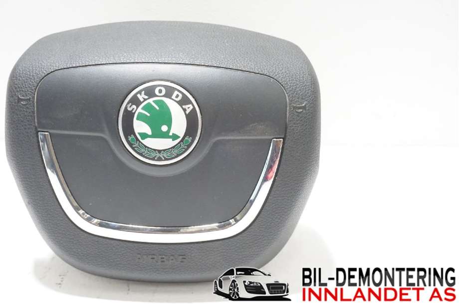 Airbag rattpute til Škoda Octavia, 2009-2013 (Type II, Fase 2)  (SKODA|1Z0 880 201 AR)