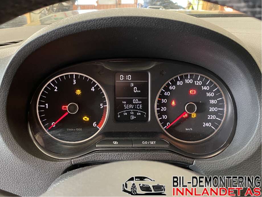 Instrumentpanel til VW Polo 2009-2014 (Type V, Fase 1) (VOLKSWAGEN|6R0 920 861 FX|)
