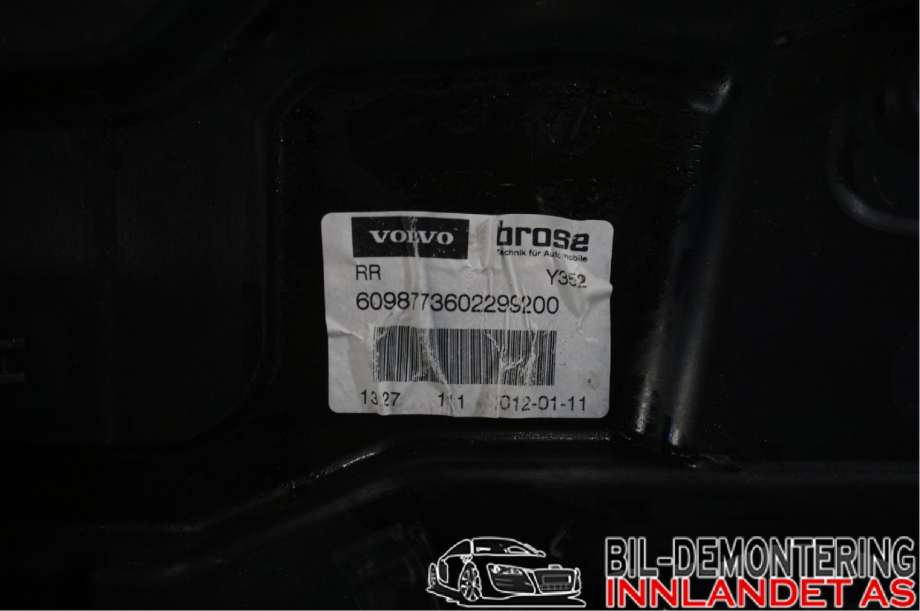 Ruteheis til Volvo V60 2010-2013 (Type I, Fase 1)  (30784308|31343482|30784313)
