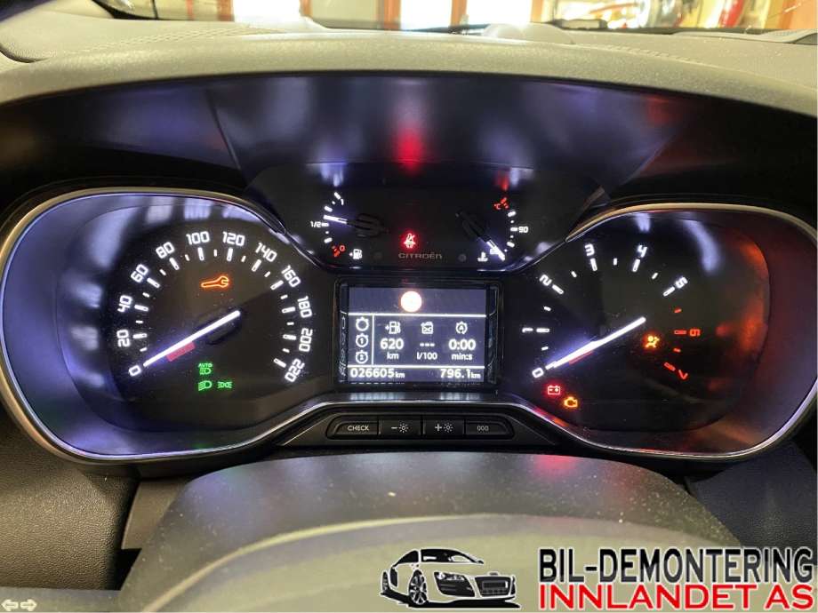 Instrumentpanel til Citroën C3, Aircross, 2017-->>  (CITROEN|98 421 239 80)