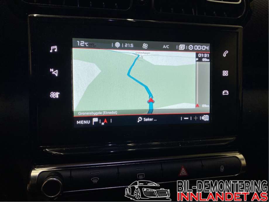 Instrument kjørecomputer til Citroën C3, Aircross, 2017-->>  (CITROEN|98 261 544 XU)
