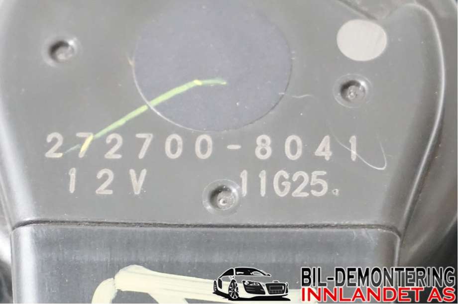 Varmeapparat motor til Toyota RAV4 2006-2009 (Type III, Fase 1) (TOYOTA|8710342100|)