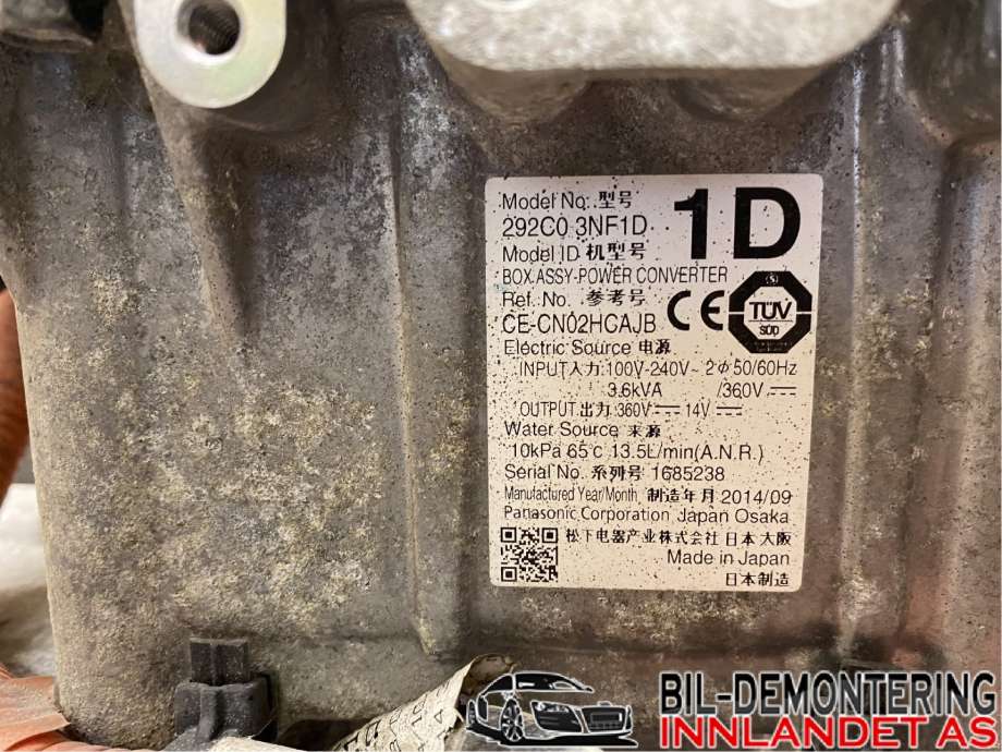 Motor elbil foran til Nissan Leaf 2011-2017 (Type I)  (EM57|)