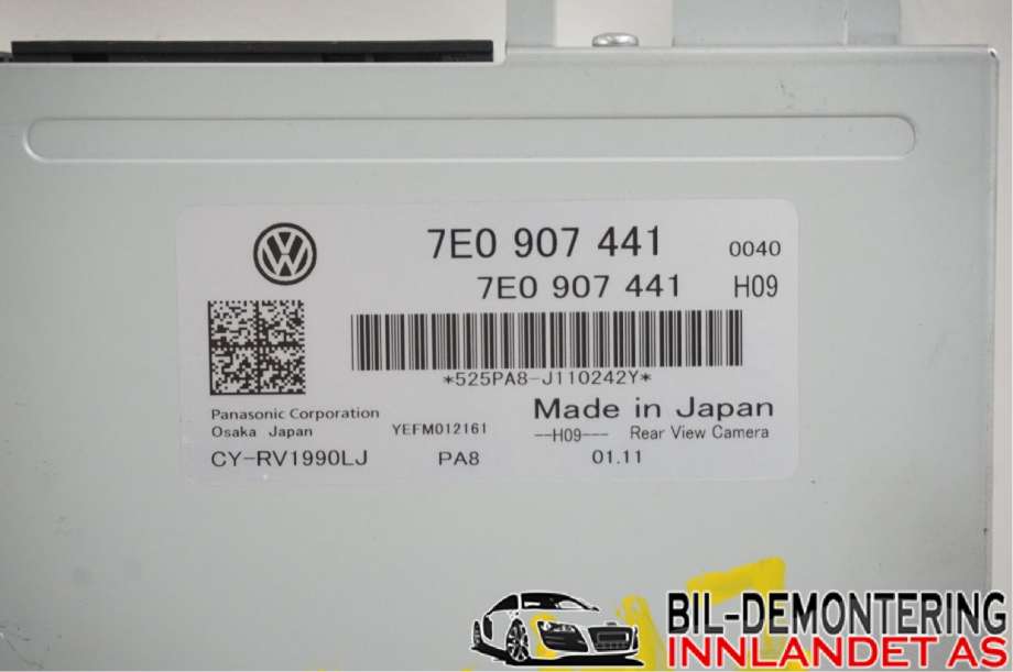 Styreenhet parkering til VW Transporter / Caravelle 2009-2015 (Fase 2) (T5) (T5) (VOLKSWAGEN|7E0 907 441|)