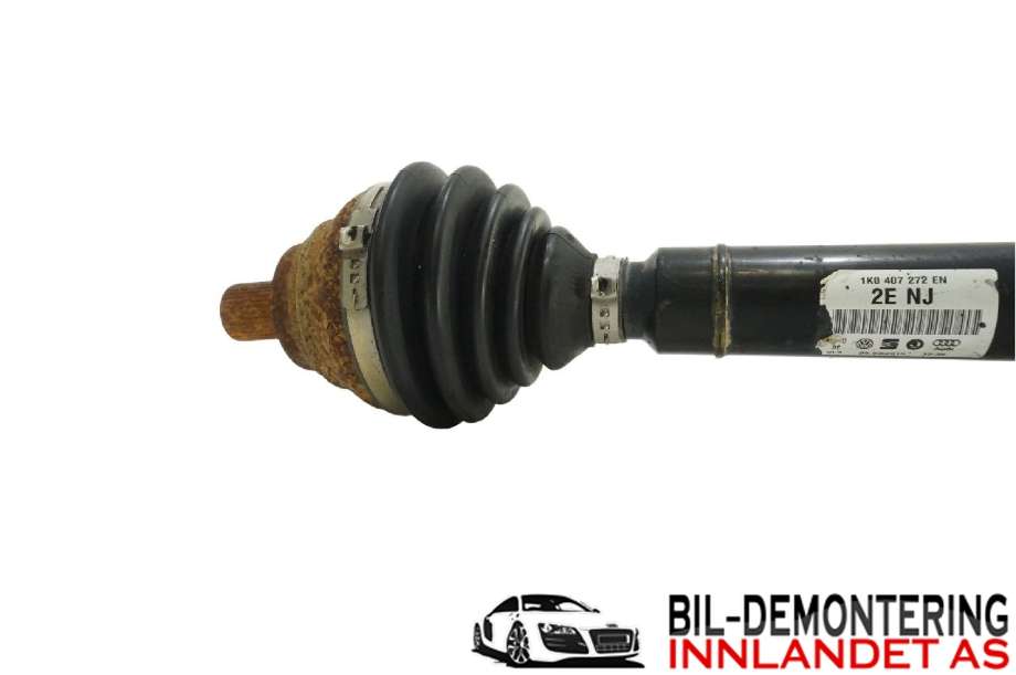Drivaksel høyre foran til Škoda Superb 2008-2015 (Type II)  (SKODA|1K0 407 272 RB|1K0 407 764 LX|)