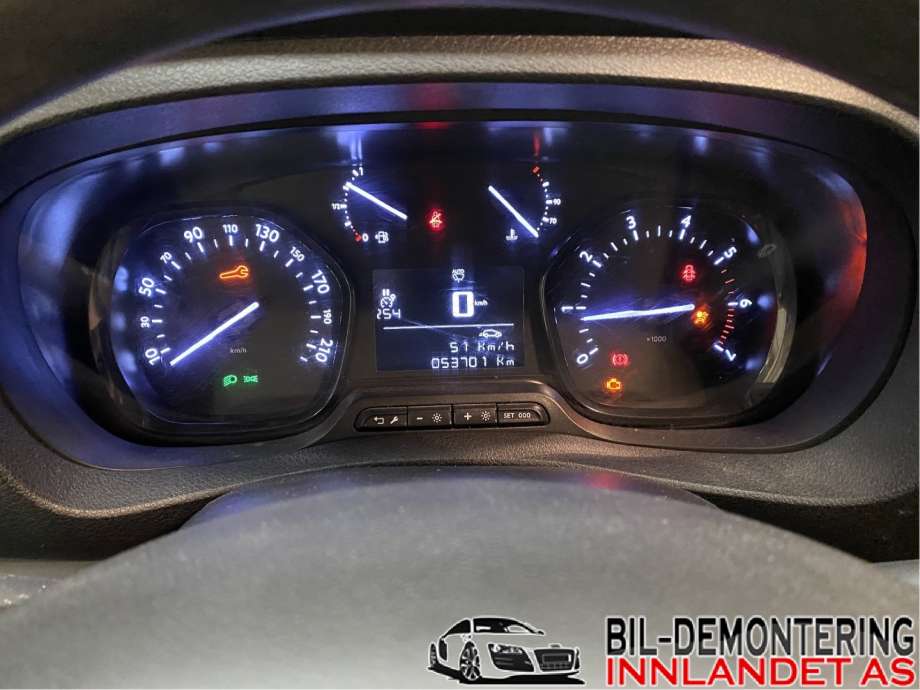 Instrumentpanel til Citroën Jumpy 2016-->> (Type III) (CITROEN|)