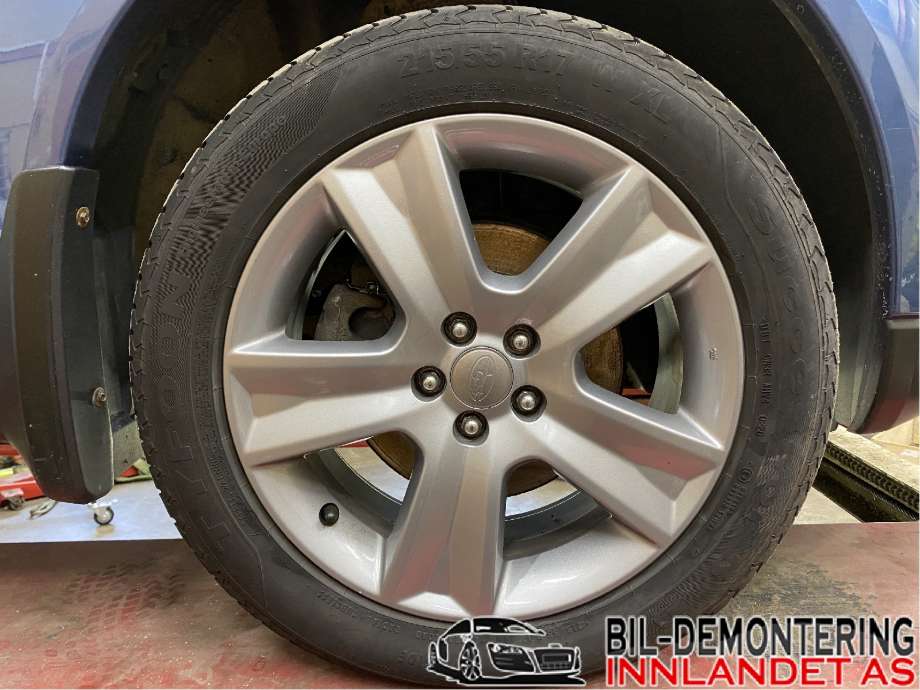 Felgsett aluminium til Subaru Outback, 2007-2009 (Type III, Fase 2) (SUBARU|5MM+ MØNSTERDYBDE)