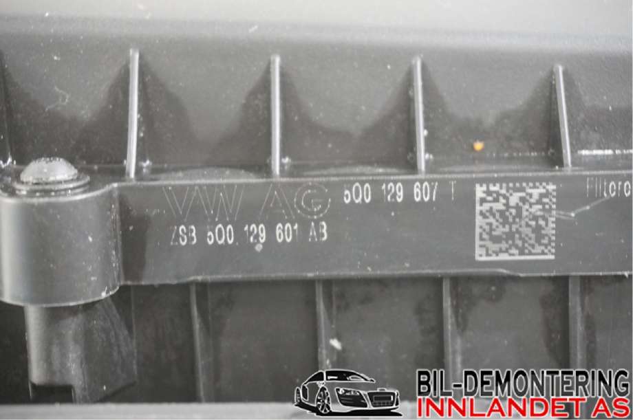 Luftfilterboks til VW Golf VII 2012-2017 (Fase 1)  (VOLKSWAGEN|5Q0 129 607 T|5Q0 129 607 AT|5Q0129607T)