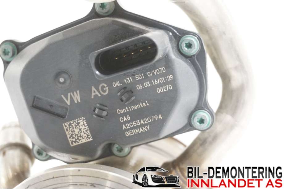 EGR-ventil til VW Golf VII 2012-2017 (Fase 1)  (VOLKSWAGEN|04L 131 512 AM|04L 131 512 BQ|04L131501)