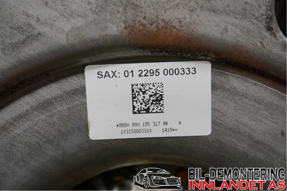 Girkasse automat til Audi A4 2007-2014 (Type IV) (B8) (B8) (AUDI|0AW 300 048 F|)