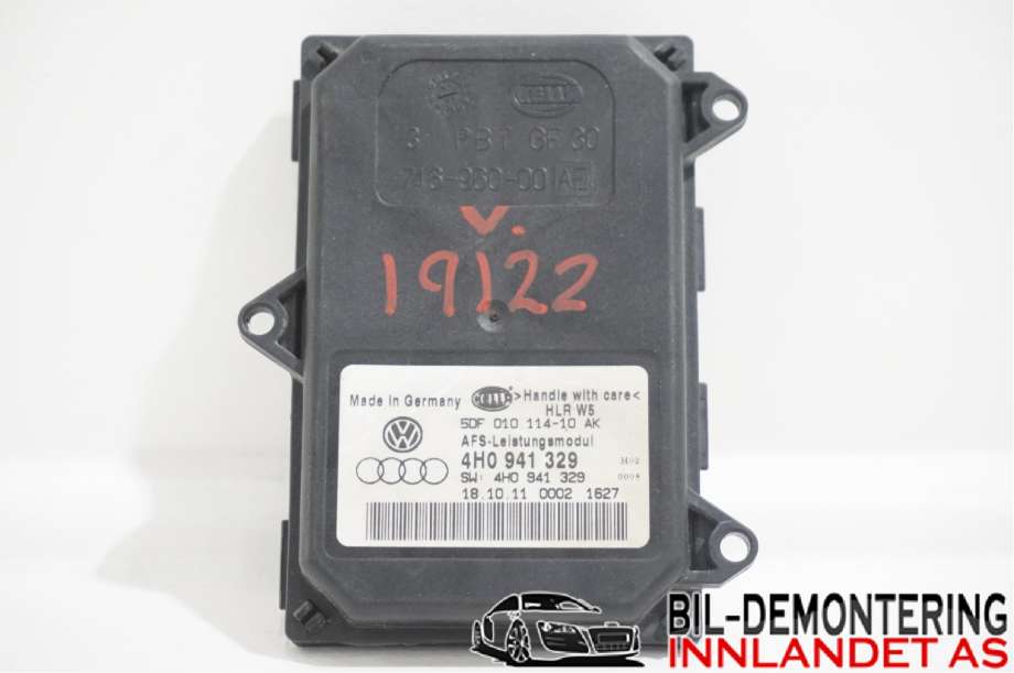 Styreenhet xenon/ballast til VW Tiguan 2011-2016 (Type I, Fase 2) (VOLKSWAGEN|4H0 941 329||4H0941329)