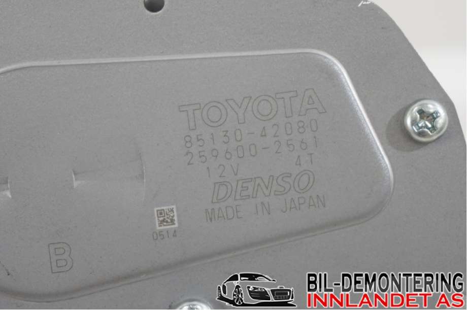 Viskermotor bakrute til Toyota RAV4 2016-2019 (Type IV, Fase 2)  (TOYOTA|8513042080||85130-42080)