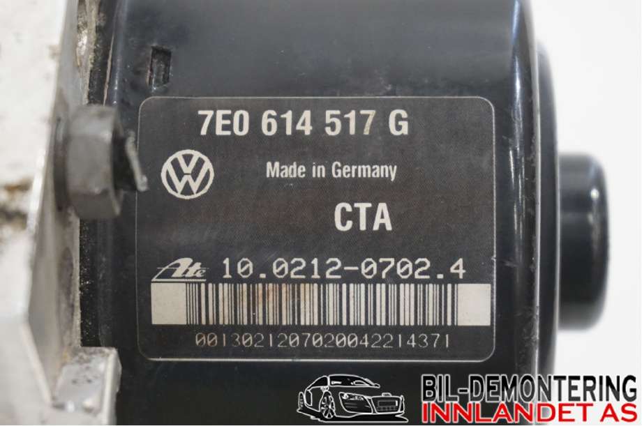 ABS sentral til VW Transporter / Caravelle 2009-2015 (Fase 2) (T5) (T5) (VOLKSWAGEN|7E0 614 517 H||7E0614517G)