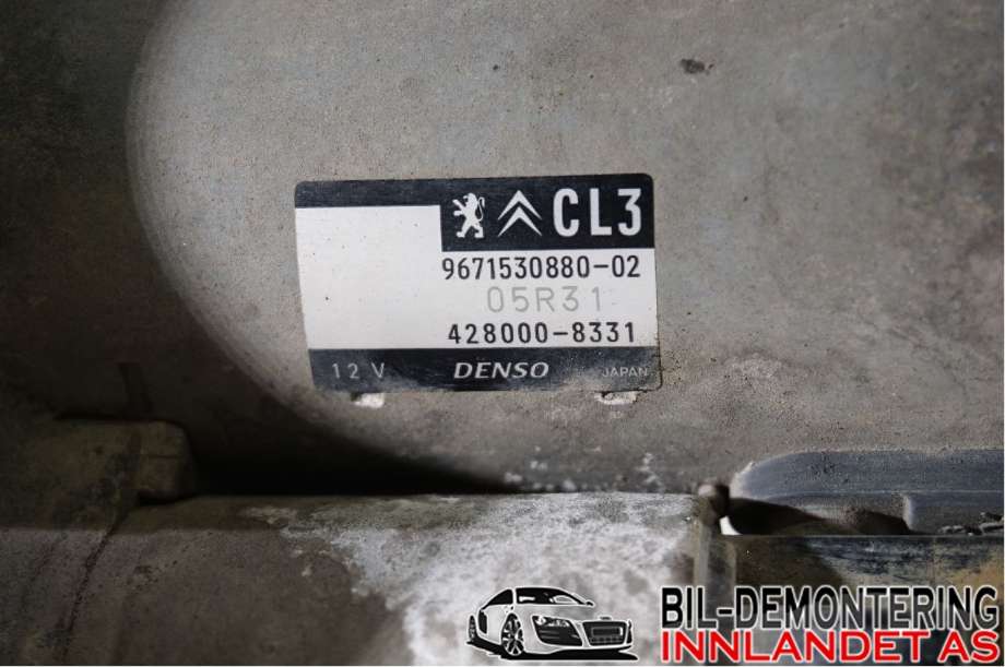 Starter til Citroën C1 2014-->> (Type II)  (CITROEN|16 080 646 80||428000-8331)