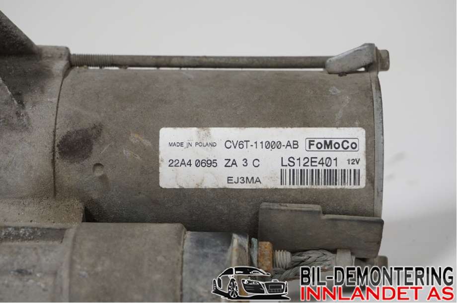 Starter til Ford Fiesta 2013-2017 (Type VI, Fase 2)  (FORD|CV6T-11000-AB|)