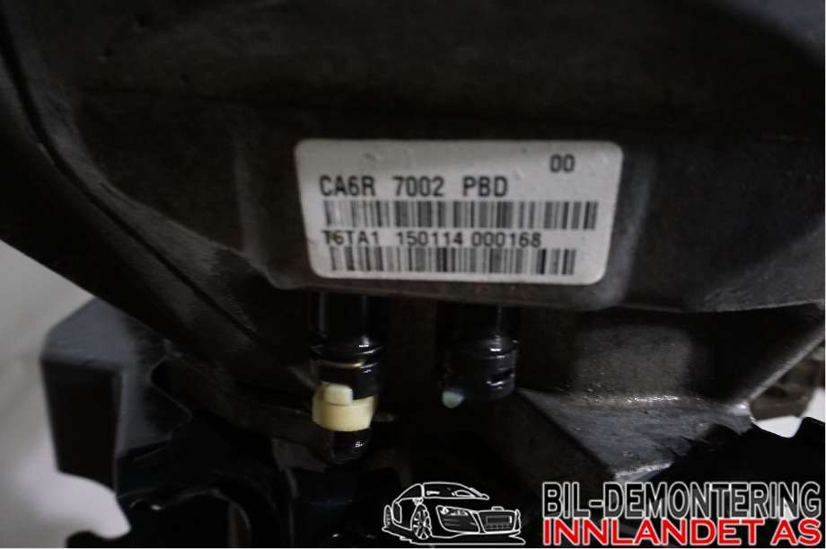 Girkasse manuell til Ford Fiesta 2013-2017 (Type VI, Fase 2)  (FORD|CA6R-7002-PBG|)