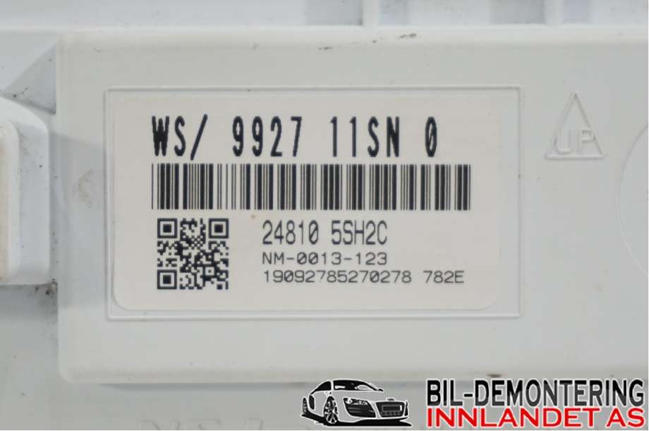 Instrumentpanel til Nissan Leaf 2018-->> (Type II)  (248105SH2C||24810 5SH2C)