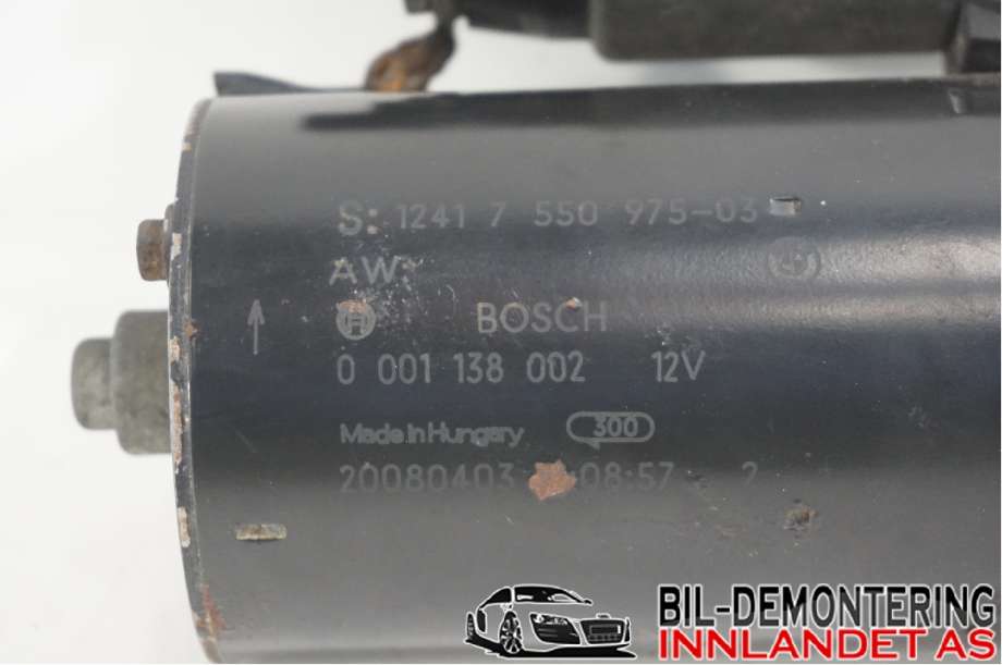 Starter til BMW 1-Serie 2004-2011 (E81/E82/E87/E88) (E81/E82/E87/E88) (12 41 7 589 352||0001138002)